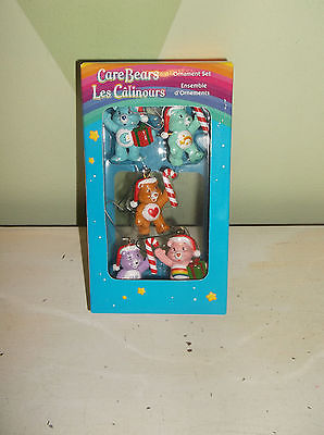Care Bears Christmas Ornament 20069 lot 5 NOS new in box 