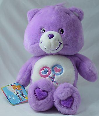 Care Bears Share Bear 2002 Mint with Tags 13 inch