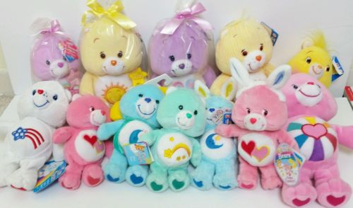 Care Bear Lot Love a Funshine Scented Best Friend Bedtime Share Bunny Wish Plush