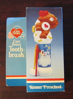 Mint in Package  Care Bears Battery Operated Toothbrush 