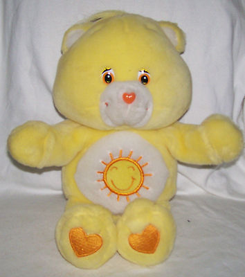 Very Cute Hugable Plush Yellow Funshine Care Bear CareBear 10