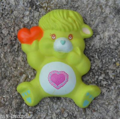 3-d CARE BEAR COUSIN Fridge Magnet Vintage 1985 GENTLE HEART LAMB 2" a.g.c