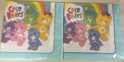 CARE BEARS Party NAPKINS Birthday Party Supplies