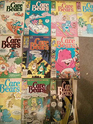 10 Issues of Care Bears comic books