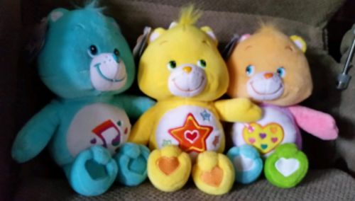 Care bears superstar, heartsong, and work of hear bear