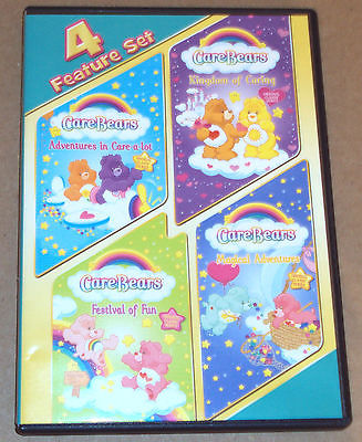 Care Bears Classic 80s Nelvana Episodes 4-title pack 25 eps on DVD
