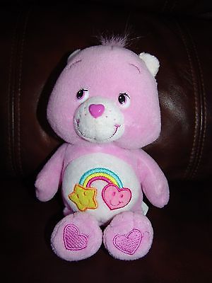 Care Bear Purple Best Friend Bear Plush Beanie Doll 8