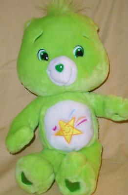 green plush bear