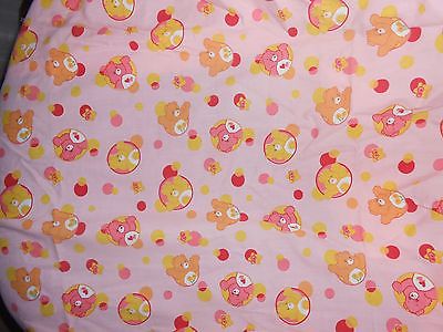 CARE BEAR FITTED CRIB SHEET