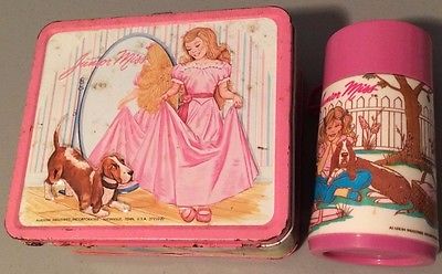 Vintage Aladdin Junior Miss Lunchbox w/ Thermos & Care Bear Cousins Lunchbox