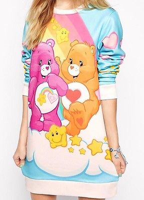 Care bear asos sweater Dress 80 by Ichiban Sold  Out! Kawaii babydoll pastel mlp