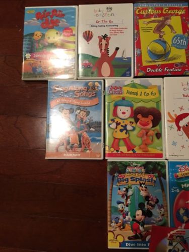 Baby Einstein, Disney, Care Bear, Etc Assorted DVDs