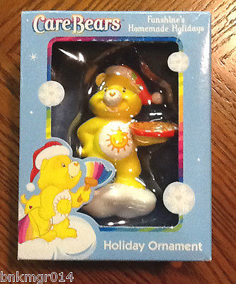 2004 American Greetings Funshine Bear Homemade Holidays Care Bear Ornament