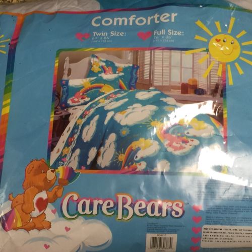 Brand New Care Bear Twin Comforter