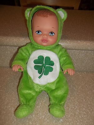 RARE 1990 Platemates Lauer Water baby Babies in Good Luck Care Bear Sleeper