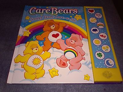 Care Bears Songs from Care-a-lot Book Push Button Tested Works 