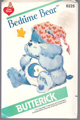 Care Bears Bedtime Bear Sewing Pattern