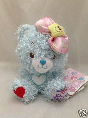 Little Twin Stars Kiki & Lala x Care Bears Plush F/S Sanrio from JAPAN