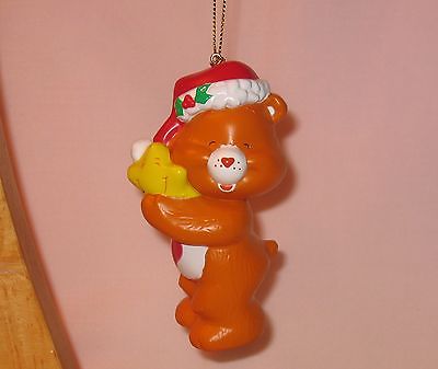 Tenderheart Care Bear Holding A Star Christmas Ornament; American Greeting 2004