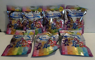 Care Bears Series 1 Lot of 7 Blind Bags Just Play 2014 MIP