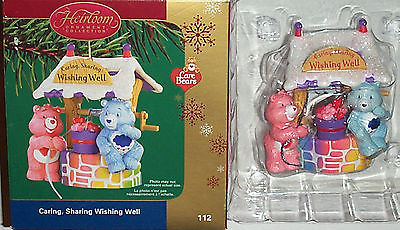 Care Bears Caring,Sharing Wishing Well Carlton Cards Heirloom Ornament 