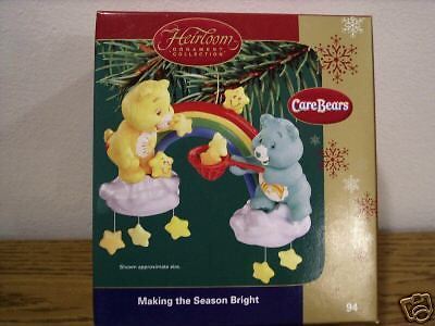 Care Bears Heirloom ornament Funshine Wish Bear