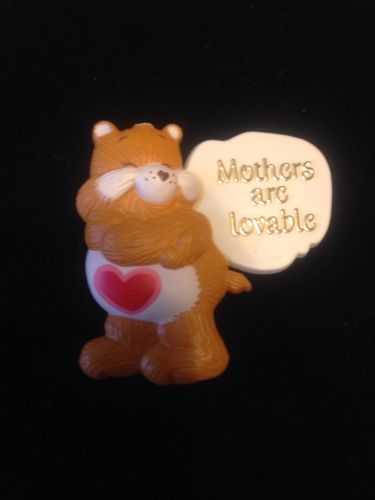 Love-a-lot Care Bear Pin Brooch Vintage Mothers Are Lovable 1984