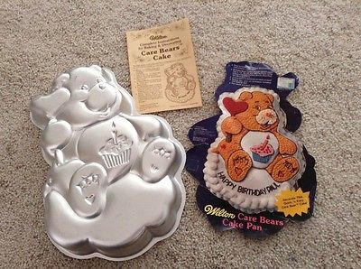 Wilton Cake pan Vintage 1983 Care Bears Birthday #2105-1793 American Greeting