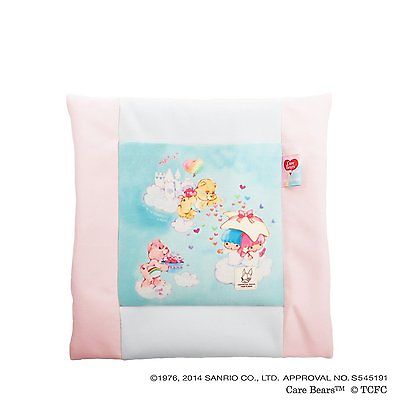 Little twin stars × Care Bears × CRYSTAL BALL cushion cover M BLUE SANRIO Kawaii