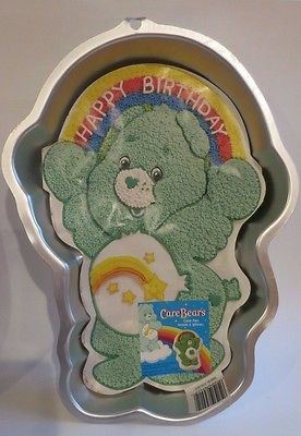 WILTON Cake Pan CARE BEARS 2105-2424 Happy Birthday 2005 Never Used