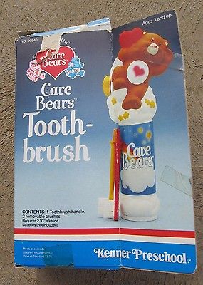 Vintage Care Bear Battery Powered Toothbrush