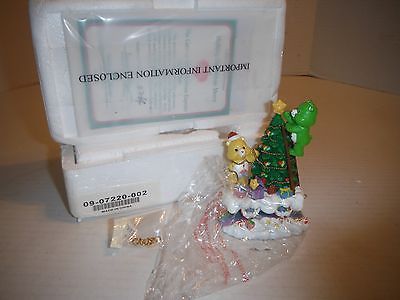 Care Bear Care a Lot Christmas Express Holiday Train Collection Limited Edit New