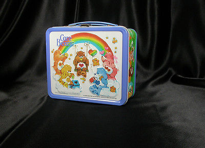 Care Bears Metal Lunchbox and Matching Thermos c. 1983