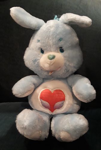 Vintage Care Bear Cousins Swift Heart Rabbit, 1984 Good condition Blue 16