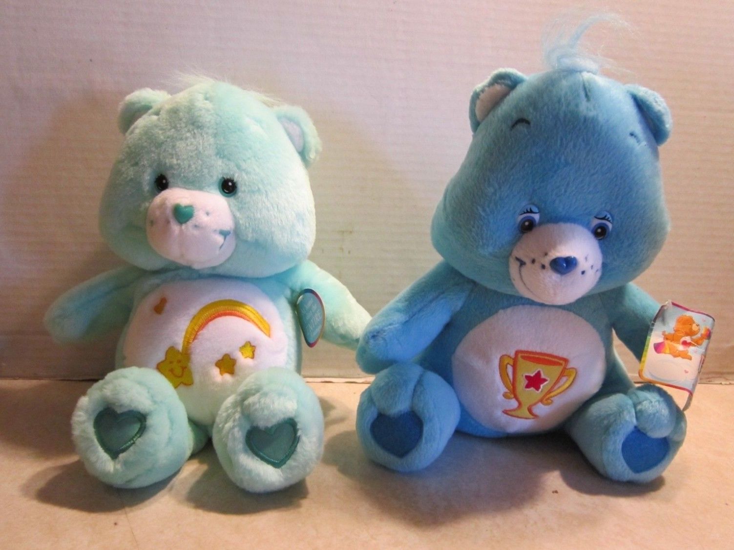 (2) Care Bear Stuffed Plush Bears 14