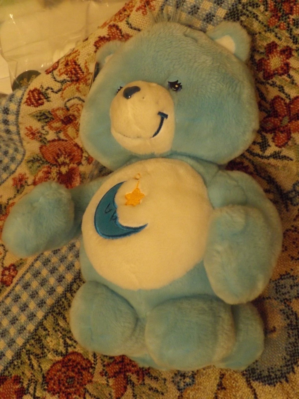 Care Bear Praying Kneeling Bedtime Bear Blue Moon 10” New NWT