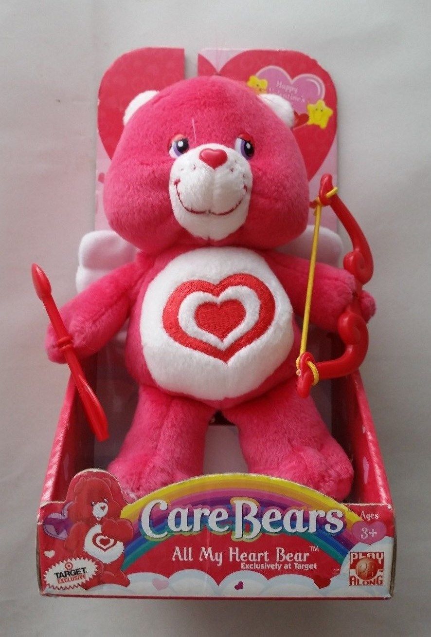 Care Bears ALL MY HEART BEAR Cupid Target Exclusive Valentine's Day 2005 NEW 