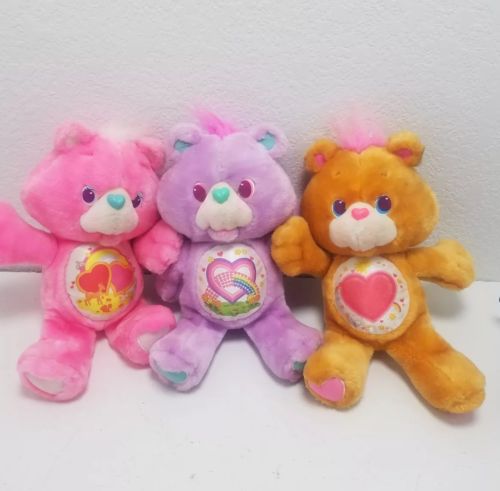 1991 care Bear lot love-a-lot tenderheart share bear