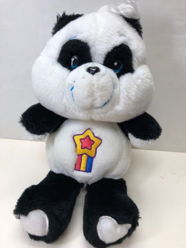 12” Care Bear Collection 2002 Perfect Panda Bear With Shooting Star On Tummy
