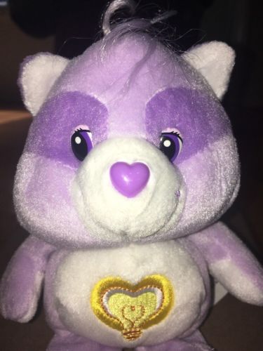 Bright Heart Raccoon Mini Care Bear By Carlton Cards Plush