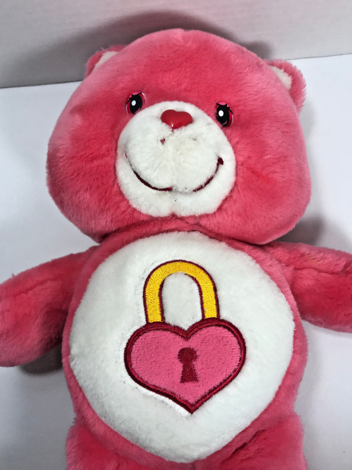 Care Bears Secret Bear Pink Talking Plush 13”   DisContinued 2004 Present Gift
