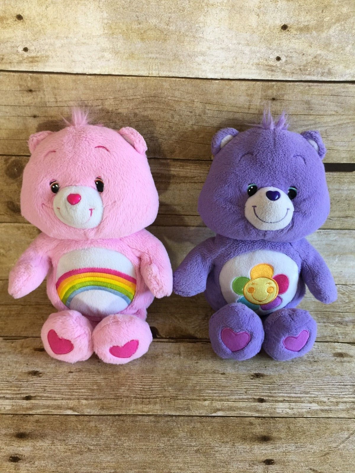 2012 Care Bears Pink Cheer Bear & Purple Harmony Bear 14