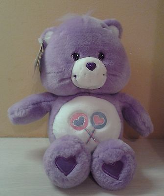 2003 Care Bears Animated Share Bear Plush 14" stuffed animal NWT Sound Motion