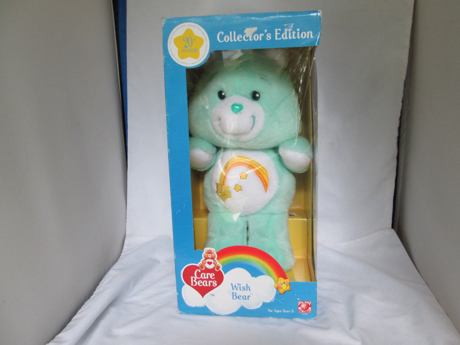 New 2003 20th Anniversary Collector's Edition Care Bears Wish Bear Plush MIB