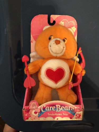 CareBears Valentine's Day Tenderheart Bear Cupid Plush Play Along Jakks Pacific