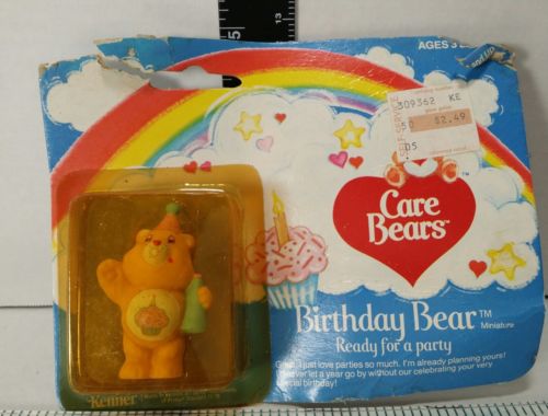 Vintage Care Bears Birthday Bear miniature 
