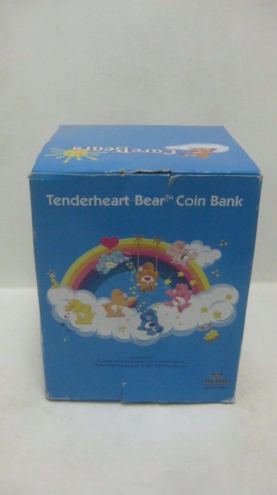 Rare Care Bear Tenderheart Bear Coin Bank From Those Characters 2003   NEW t1256