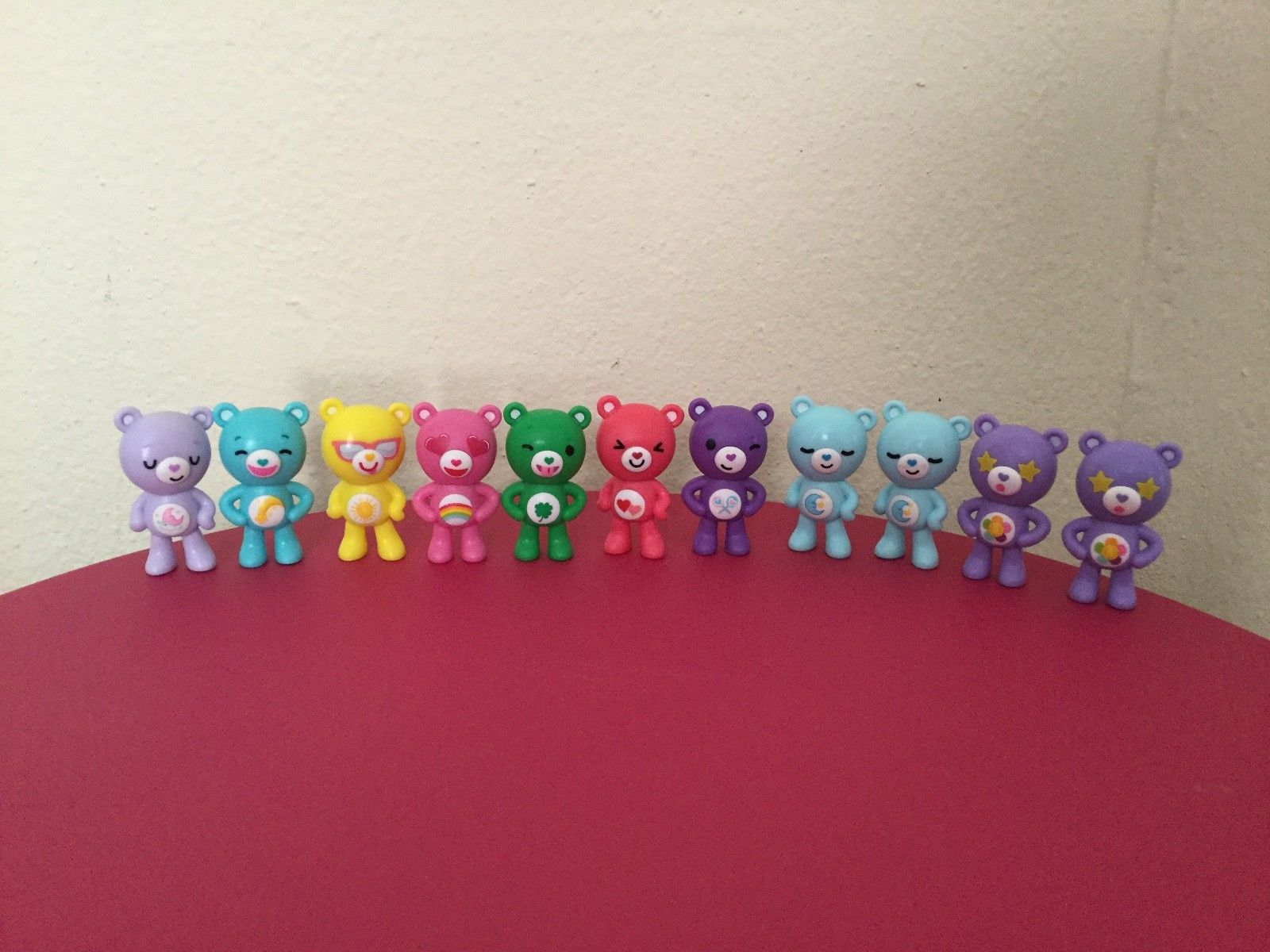 Care Bears CARE-MOJI Emoji Mini Figures Blind Bag Series 1 Lot of 11!