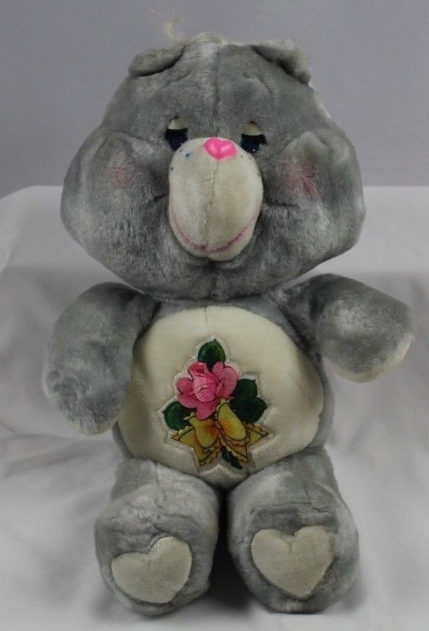 Vintage 1983 KENNER Care Bears Plush Grams Bear Stuffed Animal Toy 14 Inches