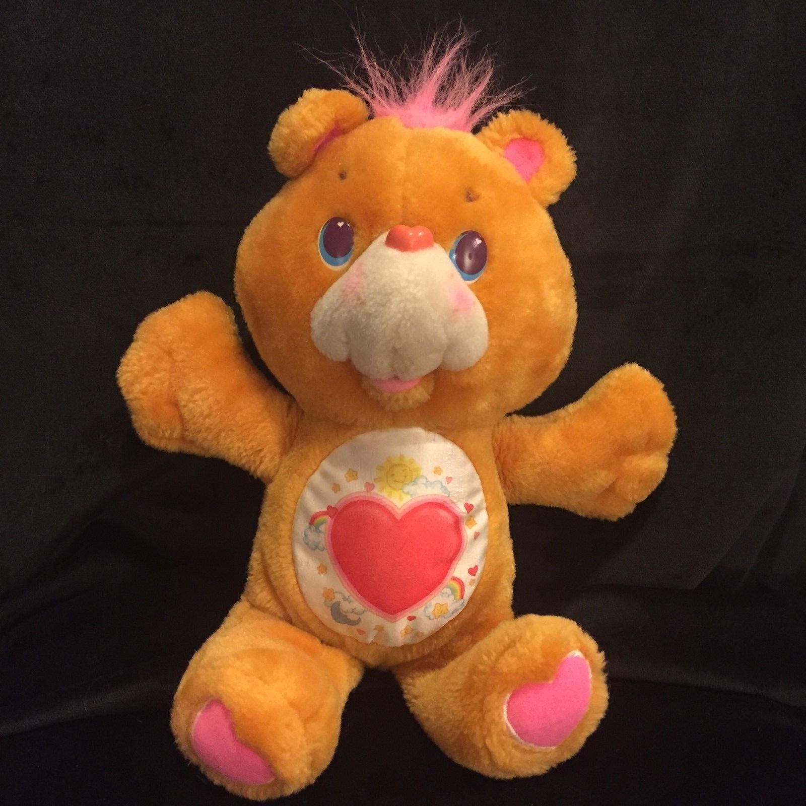 Vintage Care bears Collection Tender Heart Bear 1999 Kenner 13" Stuffed Animal